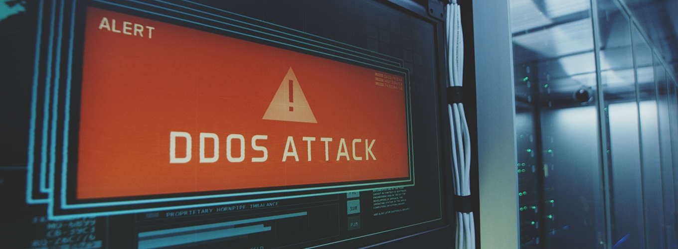 Scary DDOS Image